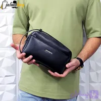 کیف دستی مردانه چرم صنعتی ضد خش دو خانه مدل شوزبگ - شال پرنسا