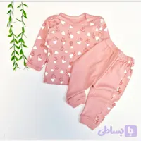 بلوز و شلوار پنبه نوزادی طرح خرگوش سایز صفر تا سه