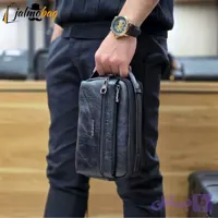 کیف دستی مردانه شوزبگ چرم سوگو خارجی ضد خش