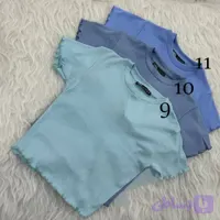 کراپ کبریتی لبه پری کد 1077 زنانه دخترانه چهارفصل تنخور شیک سایزبندی کامل