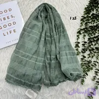 شال نخی حریر کاغذی قواره بزرگ 190 در 65 سانتیمتر بدون لغزش و آبرفت