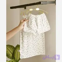 ست رکابی و شورت بچگانه طرح پیشی و ماهی جنس پنبه مناسب 2 تا 10 سال