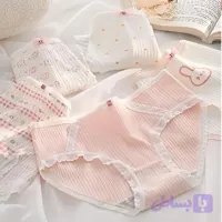 شورت زنانه عروسکی فانتزی کبریتی نخی طرح تدی سایز بزرگ 3XL