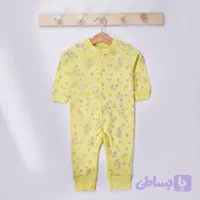 سرهمی خواب نخی نوزادی گل غنچه 100 درصد نخ پنبه ضد حساسیت