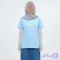 تیشرت زنانه طرح خرس های مهربون جنس پنبه یقه گرد تک سایز