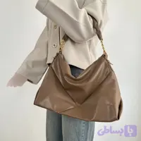 کیف دوشی زنانه چرم مصنوعی کد 1281 ابعاد 41 در 28 سانتیمتر