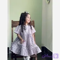 پیراهن عروسکی پفکی دخترانه مدل ترانه سایز 2، 4، 6