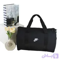 ساک ورزشی و اسپرت پارچه ای سه بند با ابعاد 41 در 32 سانتیمتر