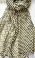 شال حریر وارداتی طرح چارخونه سه بعدی