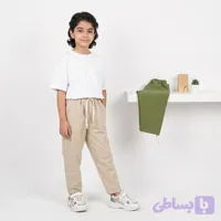 شلوار دخترانه لنین مام فیت 8 تا 11 سال