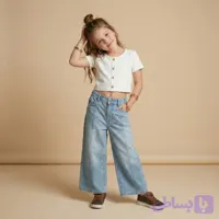 کراپ پنبه ترک دخترانه مناسب 1 تا 12 سال