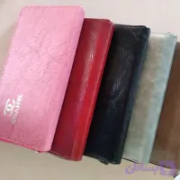 کیف پول و کیف موبایل چرم زنانه مدل چنل ابعاد 21 در 11 سانتیمتر