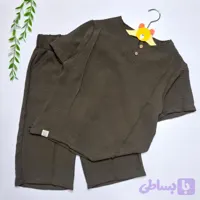 بلوز شلوارک راحتی بچگانه مناسب 5 تا 7 سال