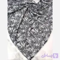 روسری زنانه مجلسی قواره دار سوپرنخ دست دوز قواره بلند 140 سانت