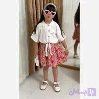 شومیز دامن رز