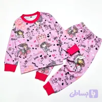 ست بلوز و شلوار راحتی فرشته و یونیکورن مناسب 2 تا 4 سال