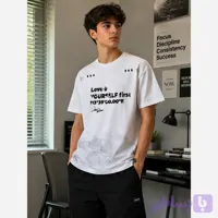 تیشرت اسپرت نوجوان و بچگانه سفید دخترانه و پسرانه وارداتی سایز 150 تا 180