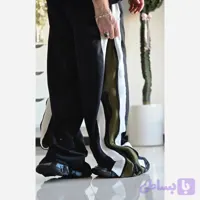 شلوار اسلش فول بگ بغل زیپ بالنسیاگا جنس گلکسی سایز XL XXL XXXL