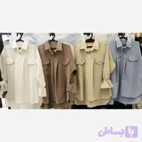 تونیک سینه چین مجلسی لینن چهارفصل