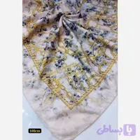 روسری کلاسیک نخی زنانه قواره یک متری دوردوخت 6 عددی
