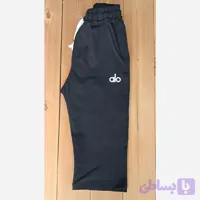 شلوار اسلش پنبه سوپر گلکسی اسپرت بچگانه رنگ مشکی سایز 50 تا 95