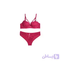 ست شورت و سوتین اسفنجی جک دار هارنس دار سلندی کاپ D