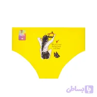 شورت زنانه اسلیپ نخ و پنبه فانتزی طرح خرس و بادکنک سایز XL