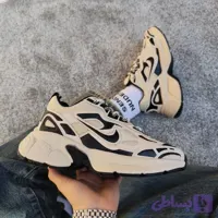 کفش نایک مردانه مدل ورمر رنگ کرم مشکی