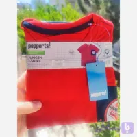 تیشرت باکسی پسرانه پیپرتس آلمان جنس 100 درصد پنبه یقه گرد آستین کوتاه