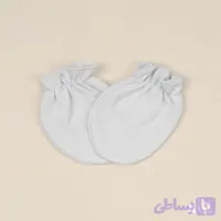 دستکش نوزادی طرح کانگورو و دوستان 100 درصد نخ پنبه ضد حساسیت