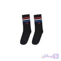 جوراب مردانه ساقدار طرح آدیداس فری سایز مناسب سایز 40 تا 44