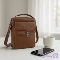 کیف مردانه چرم مصنوعی اداری و روزمره بند بلند