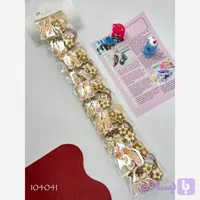 پک 4 عددی اکسسوری مو دخترانه شامل 2 عدد کش مو و 2 عدد گیره انبری وارداتی