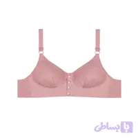 سوتین شیردهی اسفنجی ژاکارد کشی دکمهدار