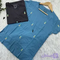 تیشرت زنانه نخ پنبه گلدوزی شده وارداتی کد 1873