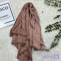 شال پاییزه نخی ضخیم وارداتی زنانه قواره بزرگ 200x85 بدون آبرفت و رنگ رفت