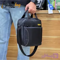 کیف ظرف غذا دستی و دوشی پارچه ای کد 2216 - شال پرنسا