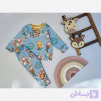 بلوز و شلوار راحتی بچگانه طرح زمستانی اسپرت سایز 35 تا 50