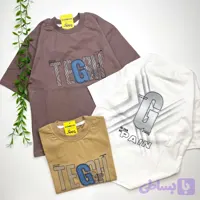 تیشرت اسپرت دخترانه و پسرانه پنبه صددرصد ضد حساسیت قواره آزاد سایز 50 تا 70
