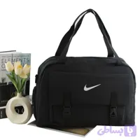 ساک ورزشی و روزمره پارچه ای سه بند با ابعاد 55 در 34 سانتیمتر