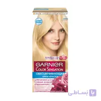 کیت رنگ مو گارنیر شماره E0 سری COLOR SENSATION سوپر بلوند