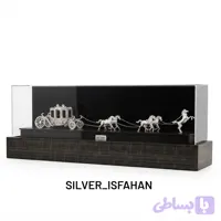 کالسکه تمام نقره عیار ۹۲۵ طرح سلطنتی