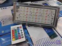 پرژکتور رنگی RGB ریموت دار