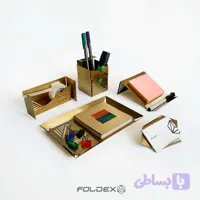 ست اداری رومیزی فولدکس (مجموعه 5 عددی)