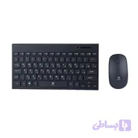 کیبورد و ماوس بی سیم پی‌نت مدل KM-5000