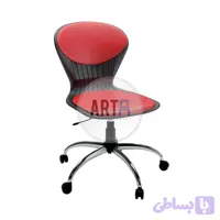 صندلی صدف کارمندی بدون دسته