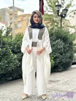 ست ۳تکه مانتو شلوار تاپ فرشته
