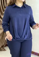 شومیز ابریشم آستین بلند