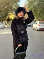 کت خز استردار کوتاه