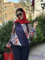 شومیز ساتن مجلسی(چپ وراستی)